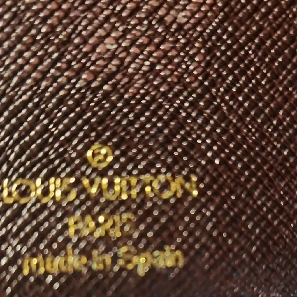 Louis Vuitton Dark Brown PM Agenda